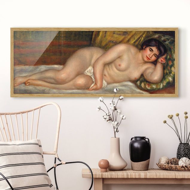 Riproduzioni Auguste Renoir - Nudo femminile disteso (Gabrielle)