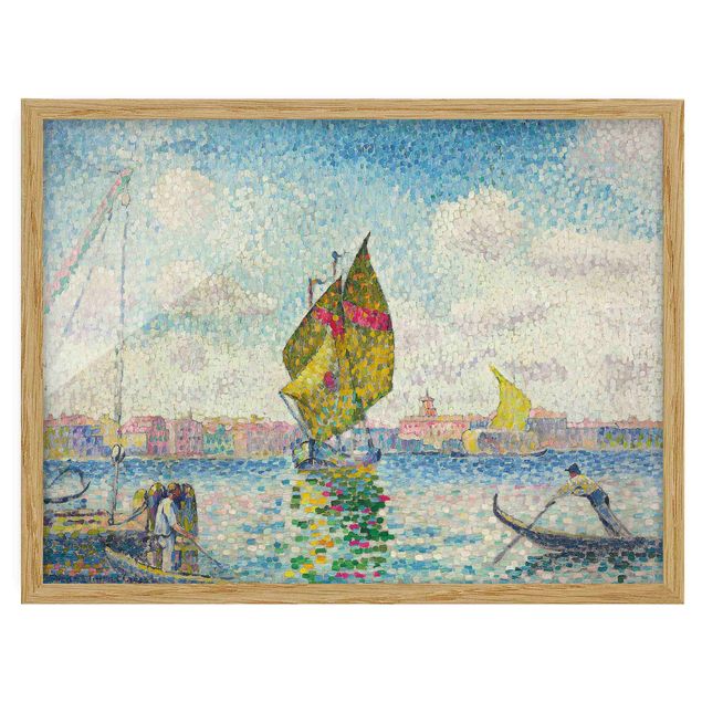 Correnti artistiche Henri Edmond Cross - Barche a vela alla Giudecca o a Venezia, marina