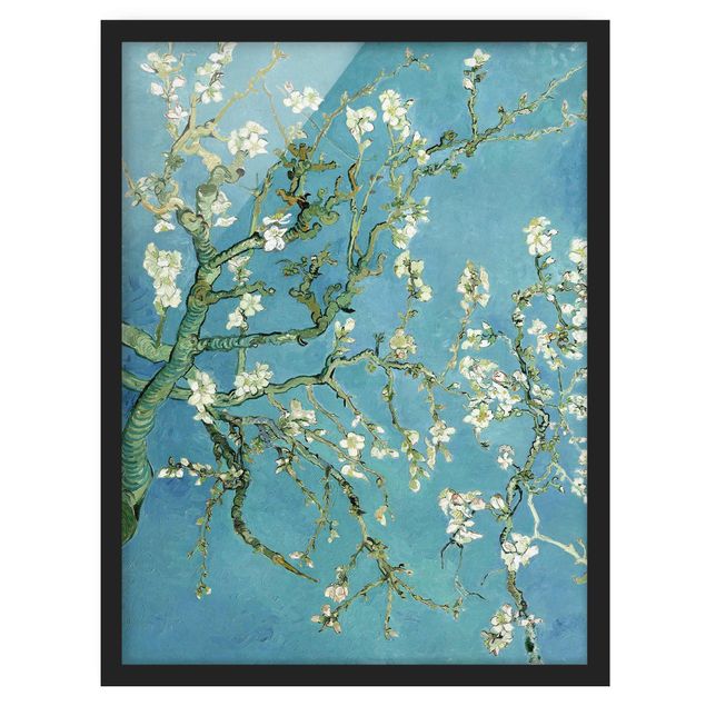 Stampe quadri famosi Vincent Van Gogh - Mandorli in fiore
