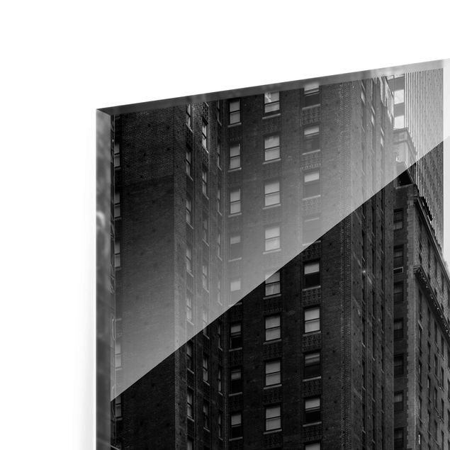 Glas Magnetboard New York vivace