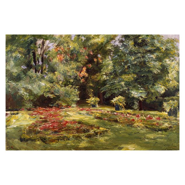 Quadri impressionisti Max Liebermann - Terrazza fiorita di Wannseegarten