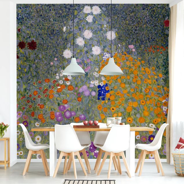 Carte da parati adesive Gustav Klimt - Giardino di casa