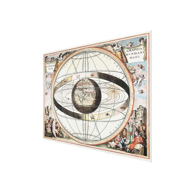 Quadro in vetro - D'antiquariato Stella Atlas - Orizzontale 3:4