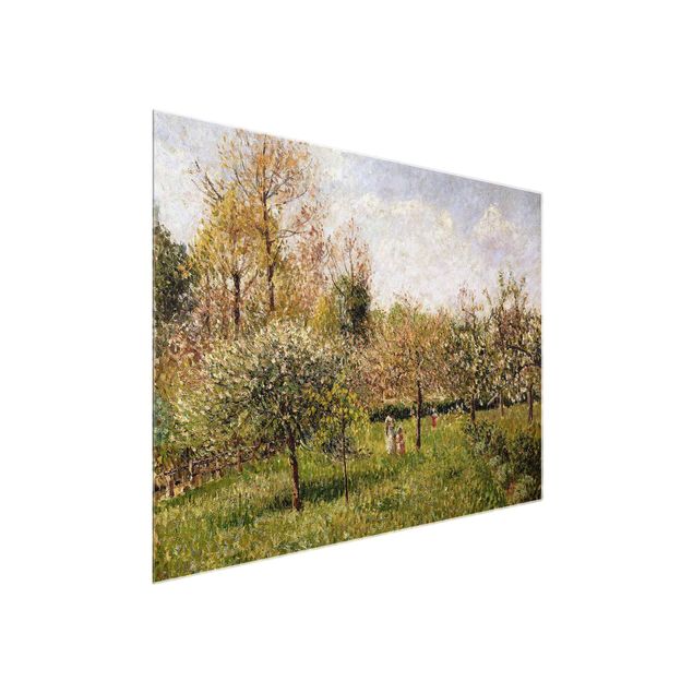 Post impressionismo quadri Camille Pissarro - Primavera a Eragny