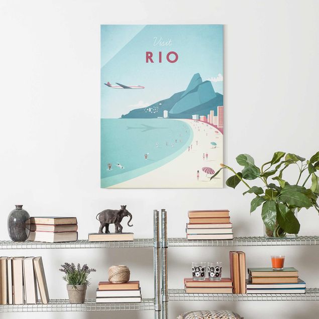 Quadri con paesaggio Poster di viaggio - Rio De Janeiro