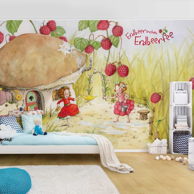 Decorazioni camera bambini The Strawberry Fairy - Sotto il cespuglio di lamponi