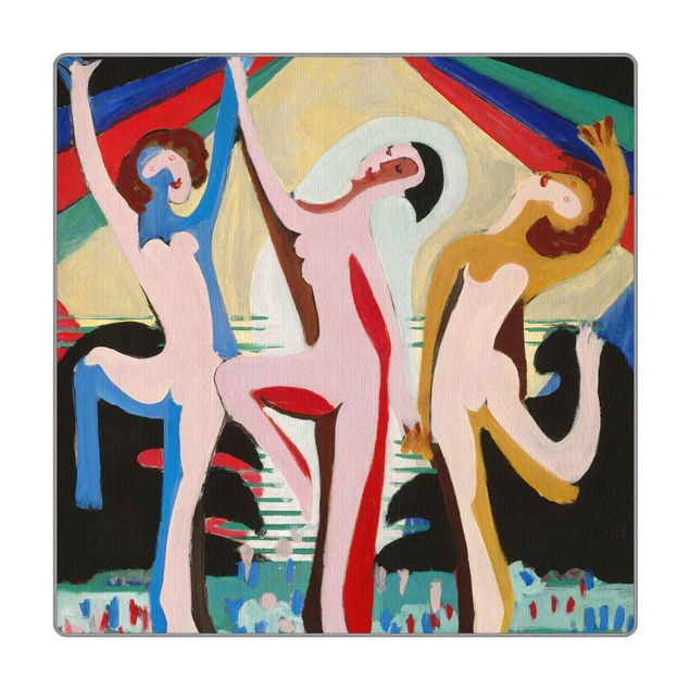 tappeti lavabili Ernst Ludwig Kirchner - Danza di colori