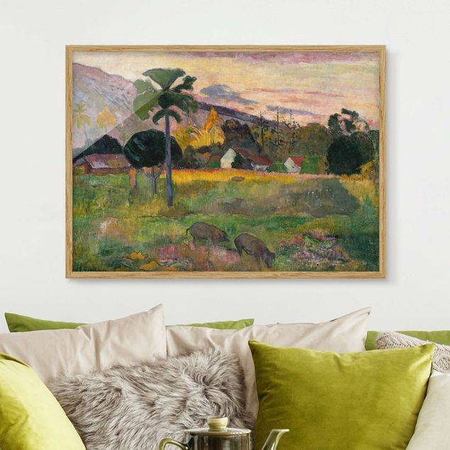 Stampe quadri famosi Paul Gauguin - Haere Mai (Vieni qui)