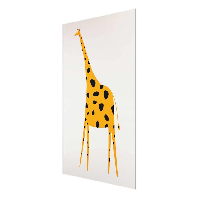 Riproduzioni quadri famosi Giraffa gialla