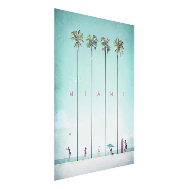 Quadri con paesaggio Poster di viaggio - Miami