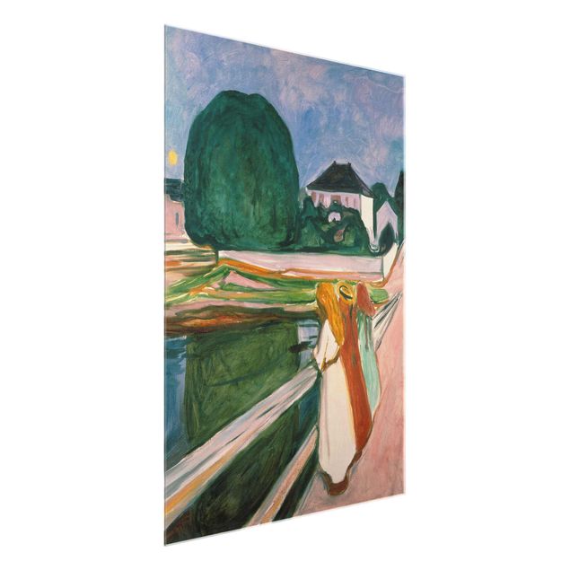 Riproduzioni quadri famosi Edvard Munch - Notte bianca