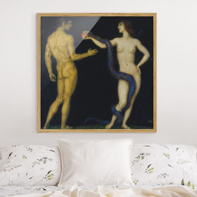 Stile artistico Franz von Stuck - Adamo ed Eva