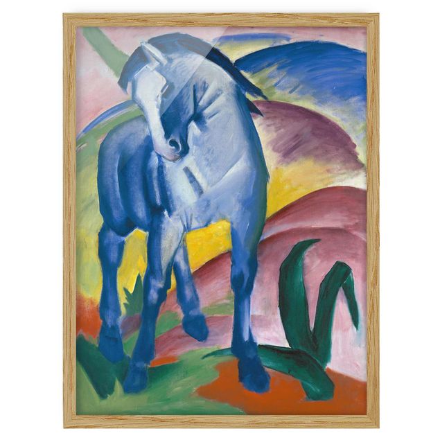 Quadri espressionisti Franz Marc - Cavallo blu I