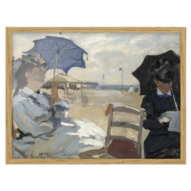 Quadri di mare Claude Monet - Sulla spiaggia di Trouville