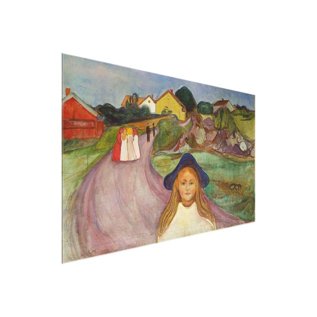 Stampe quadri famosi Edvard Munch - Notte bianca