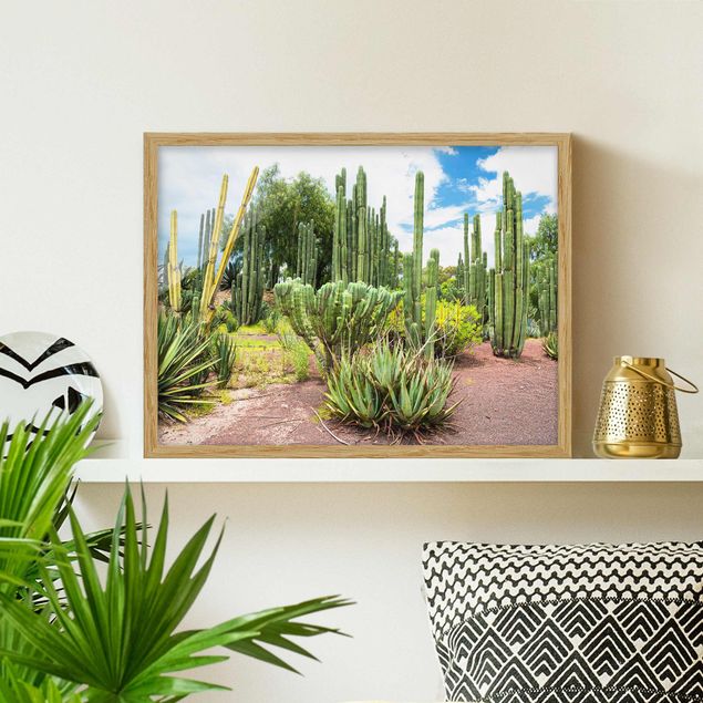 Quadro paesaggio Paesaggio di cactus