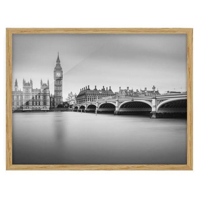 Quadri moderni   Il ponte di Westminster e il Big Ben