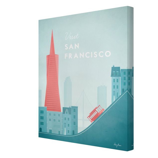 Quadri Henry Rivers Poster di viaggio - San Francisco
