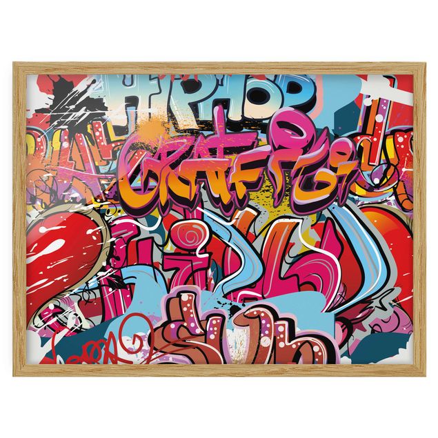 Quadri frasi  Graffiti hip hop