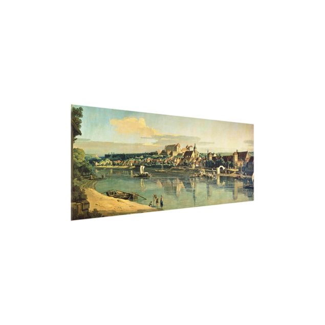 Quadro post impressionista Bernardo Bellotto - Vista di Pirna