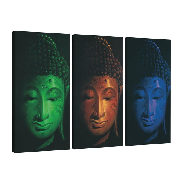 Quadri spirituali Triplo Buddha