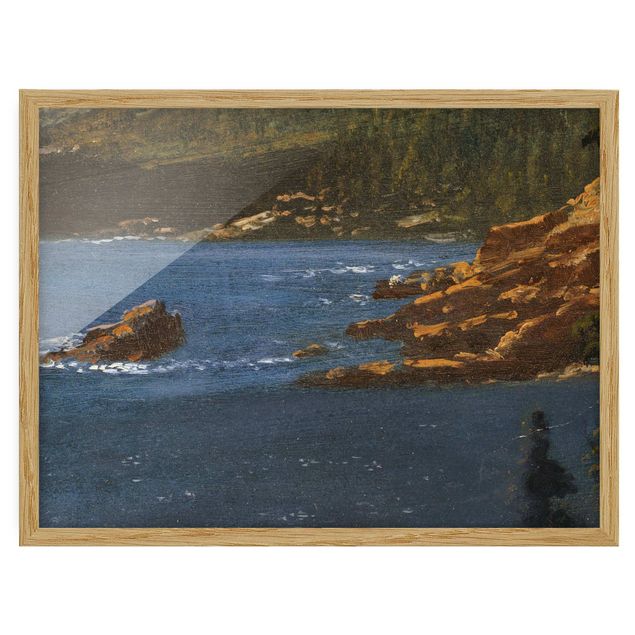 Quadri mare Albert Bierstadt - Costa della California