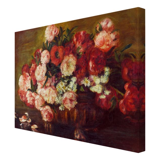 Amore quadri Auguste Renoir - Natura morta con peonie