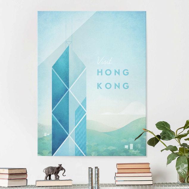 Quadri Asia Poster di viaggio - Hong Kong