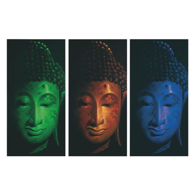 Stampe Triplo Buddha
