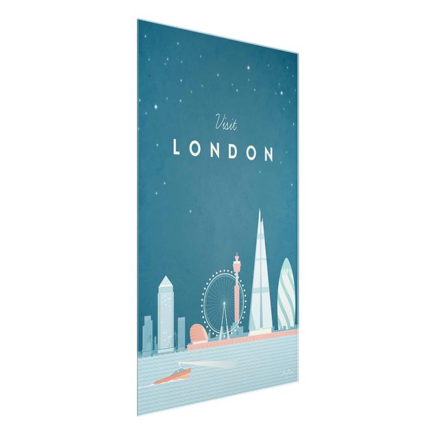 Quadri vintage Poster di viaggio - Londra