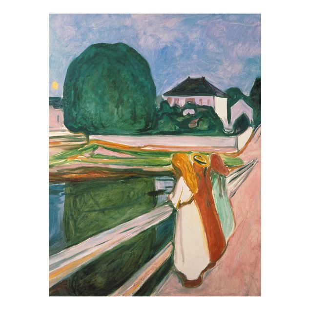 Quadri paesaggistici Edvard Munch - Notte bianca