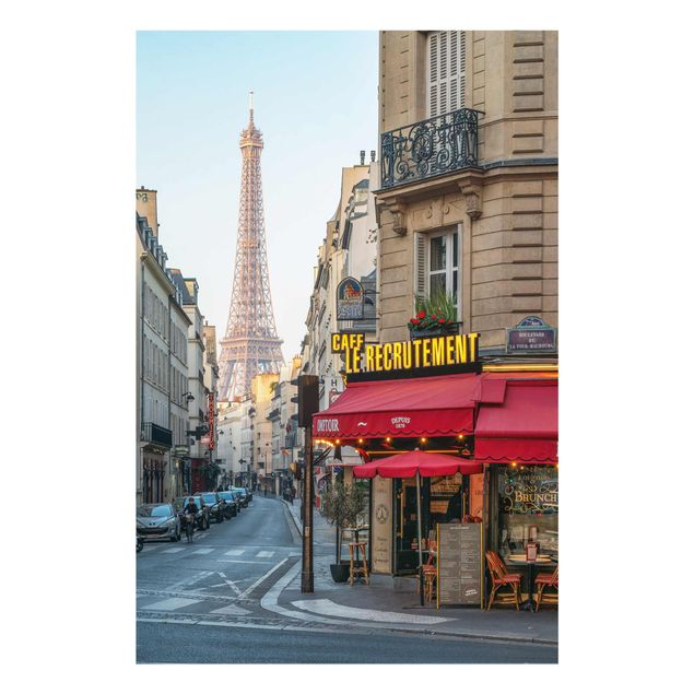 Quadro città Strade di Parigi