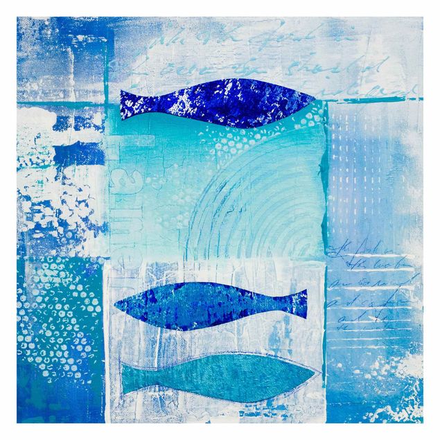 carta da parete Pesce nel blu
