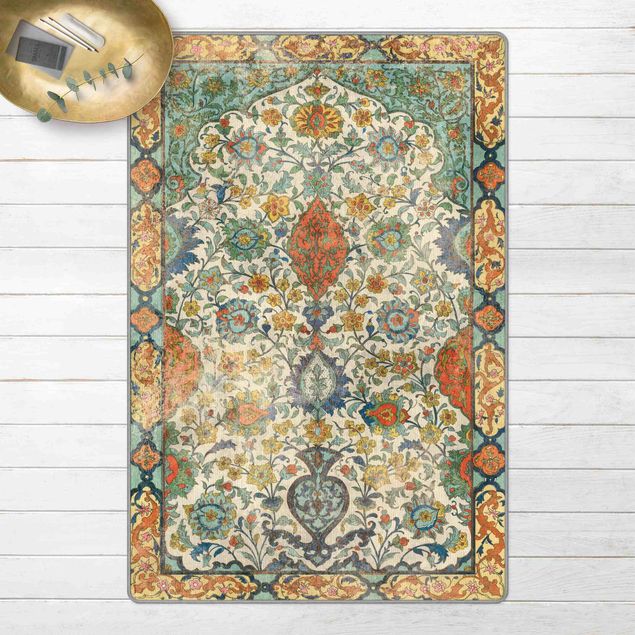 tappeto design moderno Tappeto floreale vintage