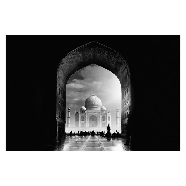 Carta da parati La porta del Taj Mahal