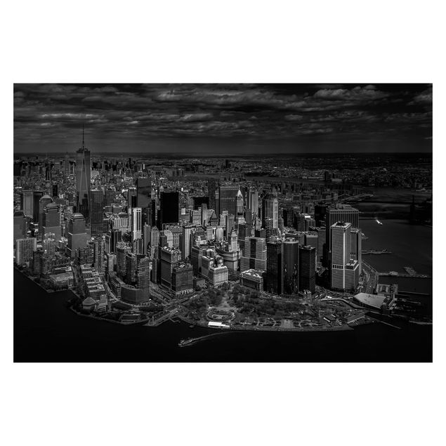 Carte da parati architettura New York - Manhattan dall'alto