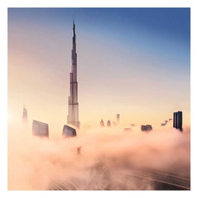 Fotomurali Skyline di celeste di Dubai