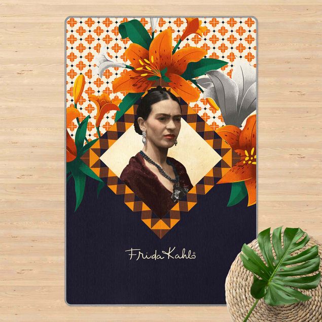 tappeto moderno Frida Kahlo - Gigli