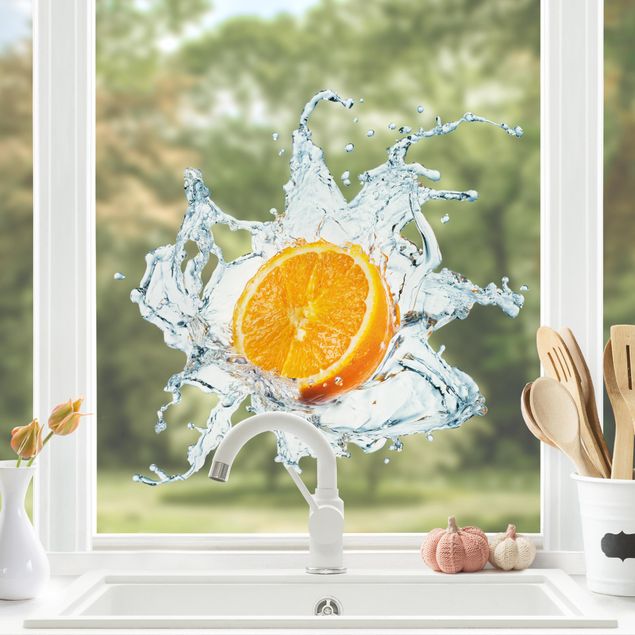 Pellicola adesiva per vetri Arancia fresca