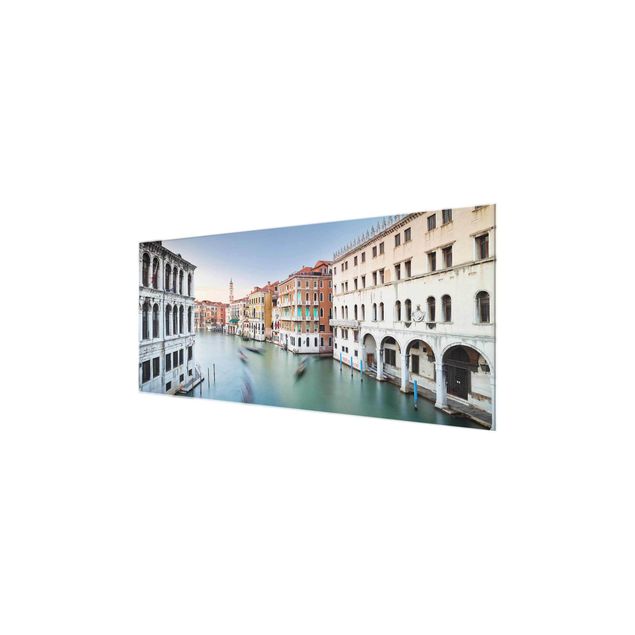 Quadri stampe Vista sul Canal Grande dal Ponte di Rialto Venezia