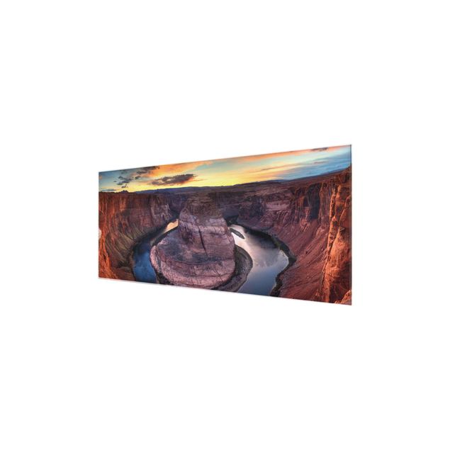 Quadri in vetro con paesaggio Fiume Colorado Glen Canyon