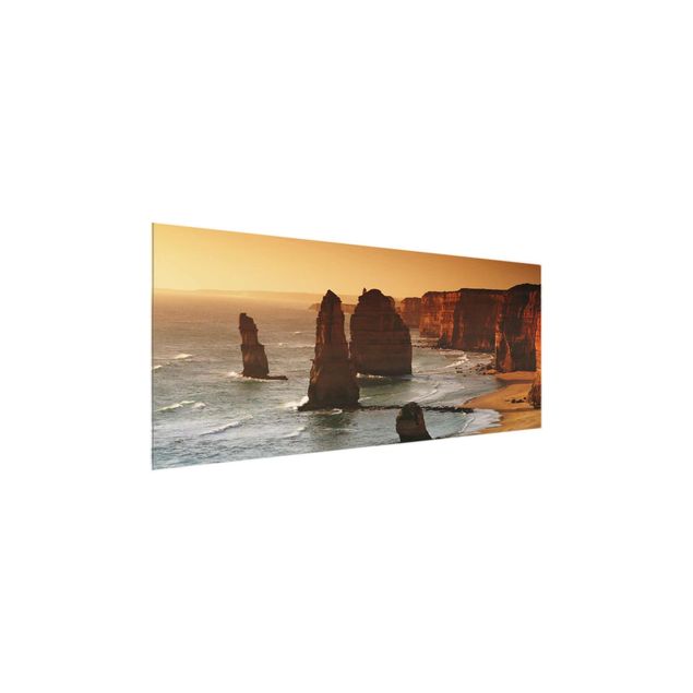 Quadri in vetro con spiaggia I dodici apostoli d'Australia