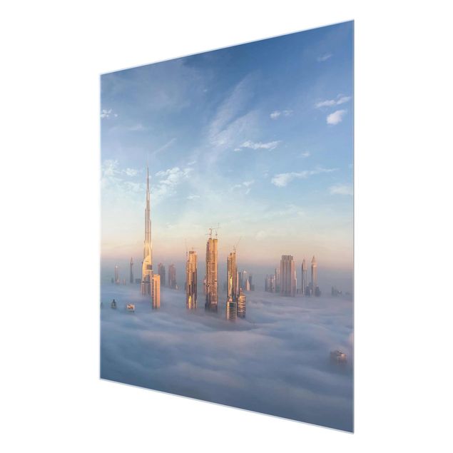 Quadri stampe Dubai sopra le nuvole
