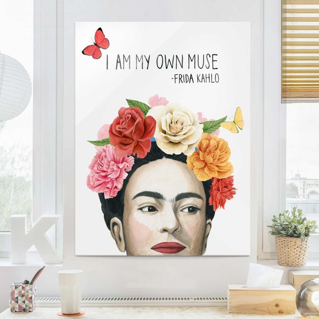 Quadri moderni   Pensieri di Frida - Musa