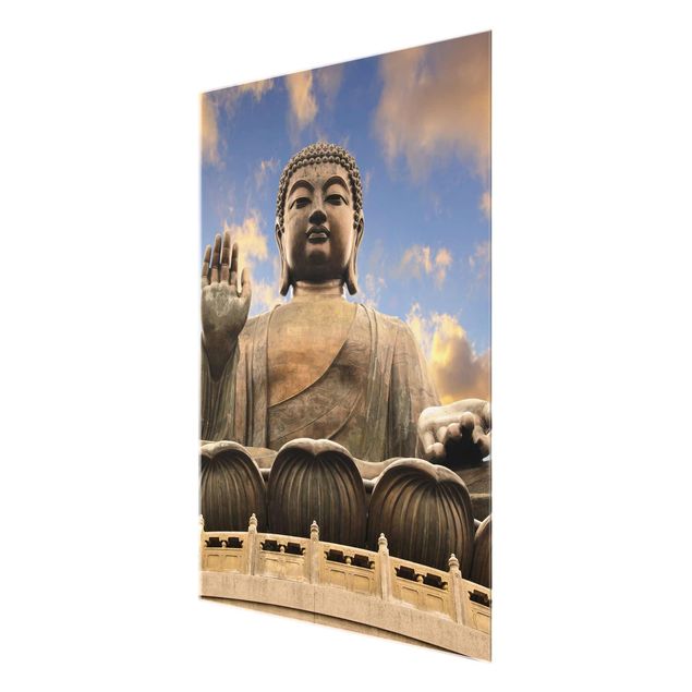 Quadro in vetro - Big Buddha - Verticale 3:4