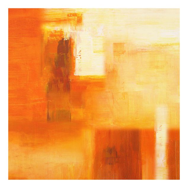 Quadri marroni Petra Schüßler - Composizione in arancione e marrone 02