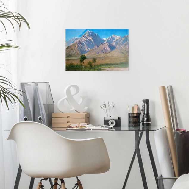 Stampe quadri famosi Albert Bierstadt - Campo Indipendenza, Colorado