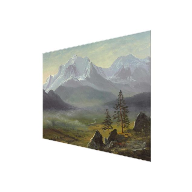 Quadri montagne Albert Bierstadt - Monte Bianco