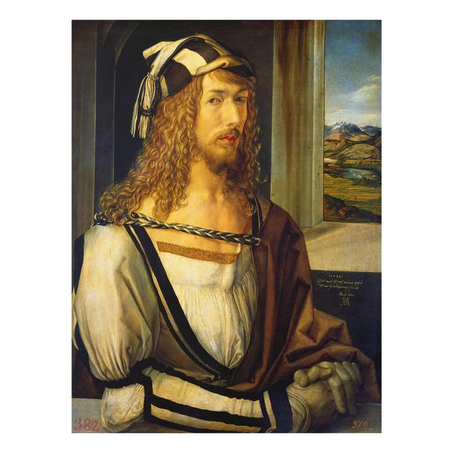 Riproduzione quadri famosi Albrecht Dürer - Autoritratto a 26 anni