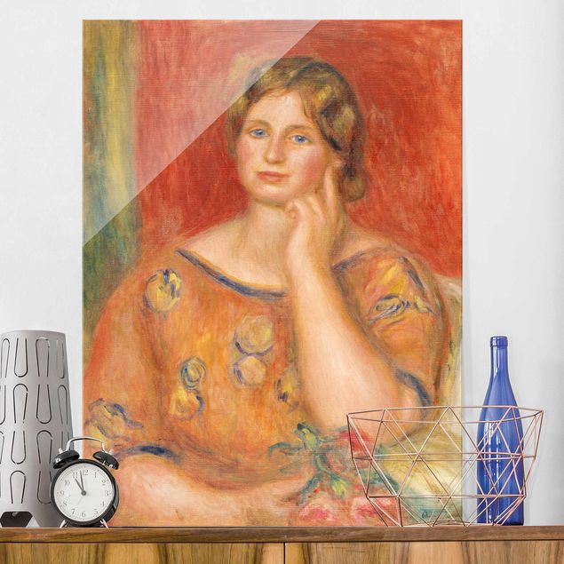 Stampe quadri famosi Auguste Renoir - La signora Osthaus